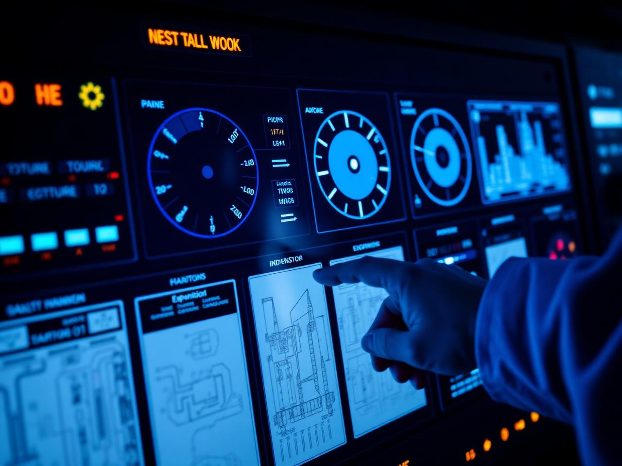 Industrial automation control panel